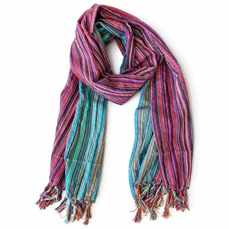 Pañuelo Nomad Sari 170 × 50 cm – Último Vuelo a Casa