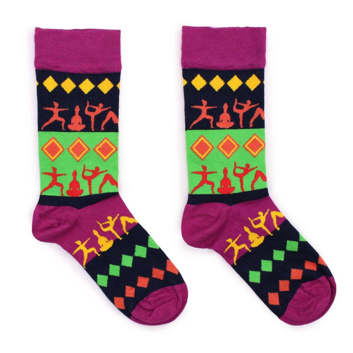 Calcetines de bambú Hop Hare - Posturas de yoga