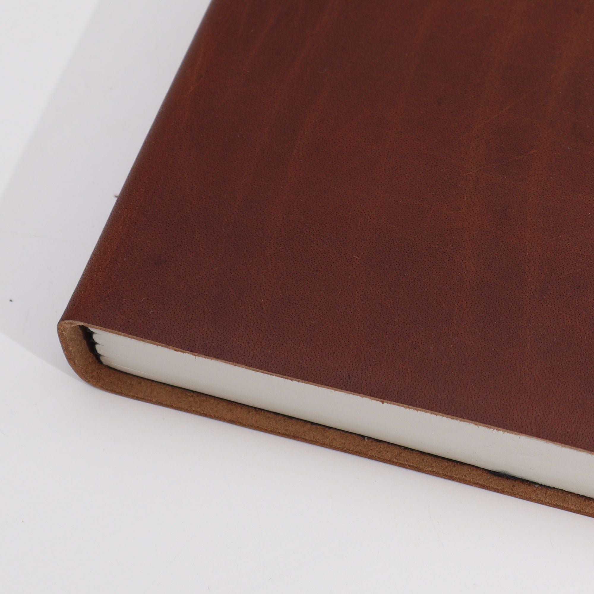 Cuaderno de Notas Grande Marrón Oscuro - Páginas Rayadas
