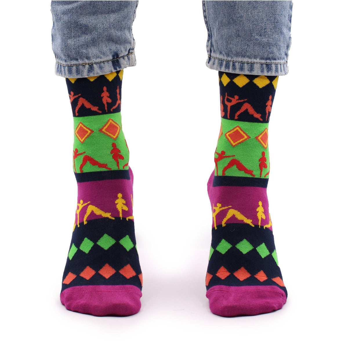 Calcetines de bambú Hop Hare - Posturas de yoga