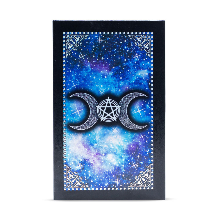 Tarot Cara de la Luna azul – 78 cartas con guía y caja