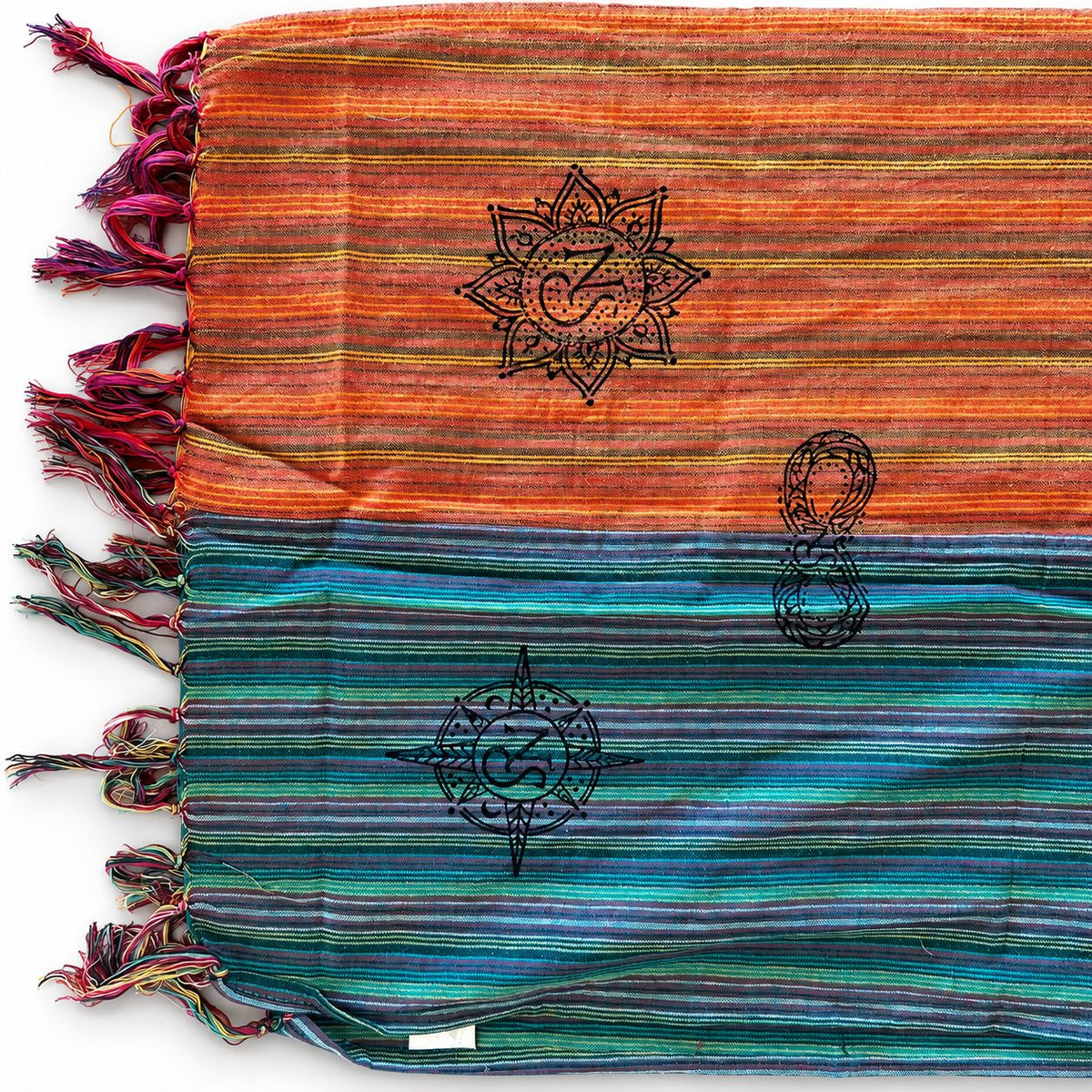 Pañuelo Nomad Sari 170 × 50 cm – Amanecer de los peregrinos