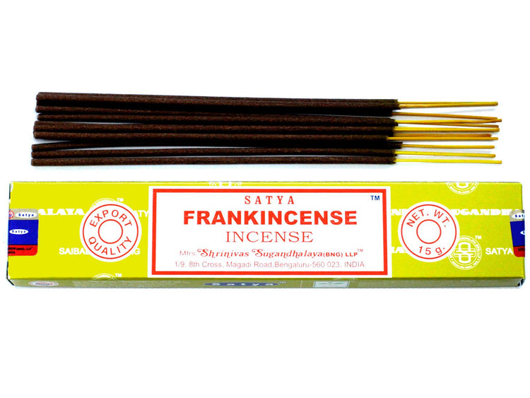 Incienso Satya Frankincense – Varillas, 15 g