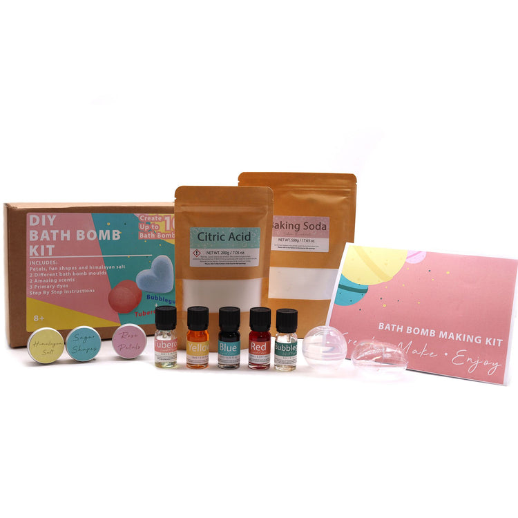 Kit para hacer bombas de baño – Rosa y chicle